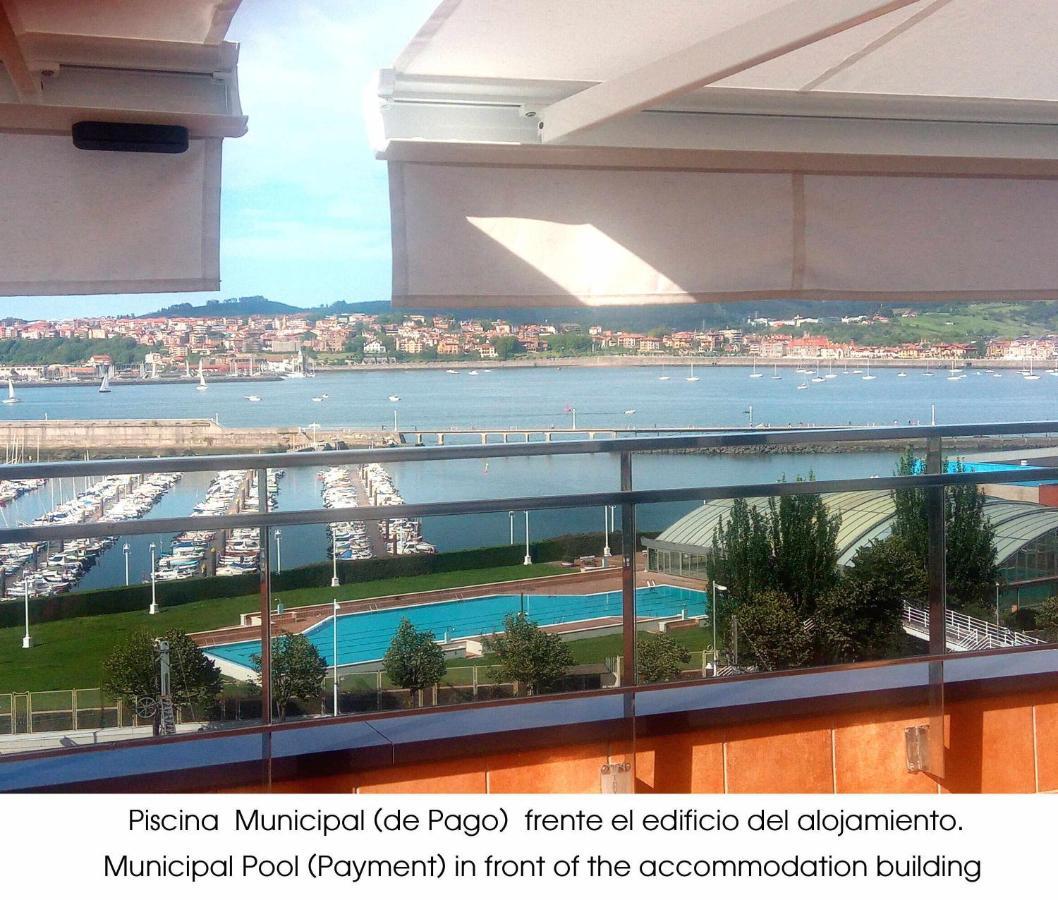 Atico Lujo Costa Vasca Bilbaoterraza Mar Jacuzi Apartment Santurtzi Bagian luar foto