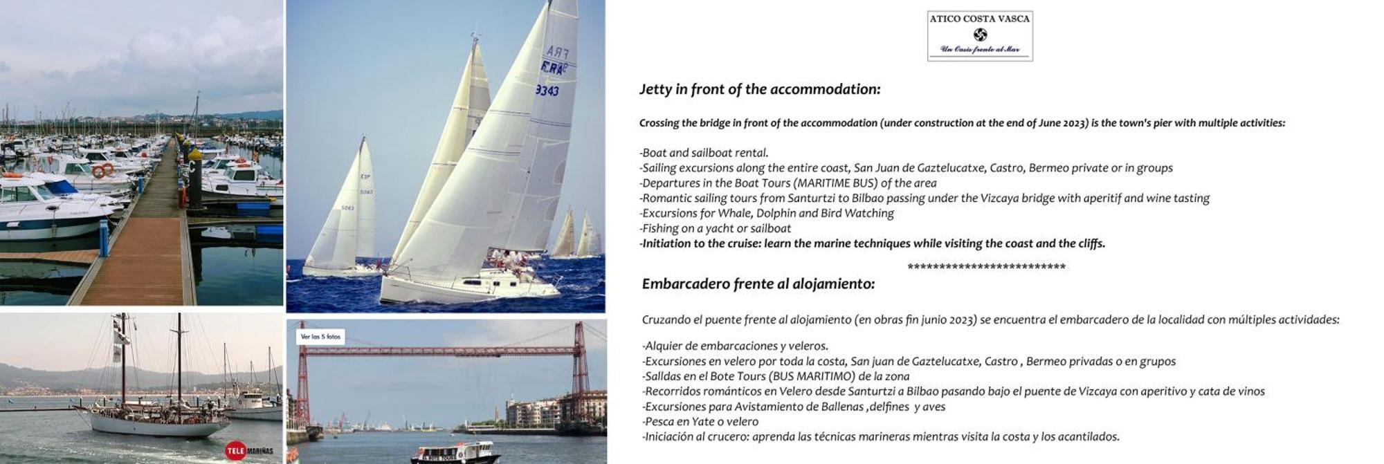 Atico Lujo Costa Vasca Bilbaoterraza Mar Jacuzi Apartment Santurtzi Bagian luar foto