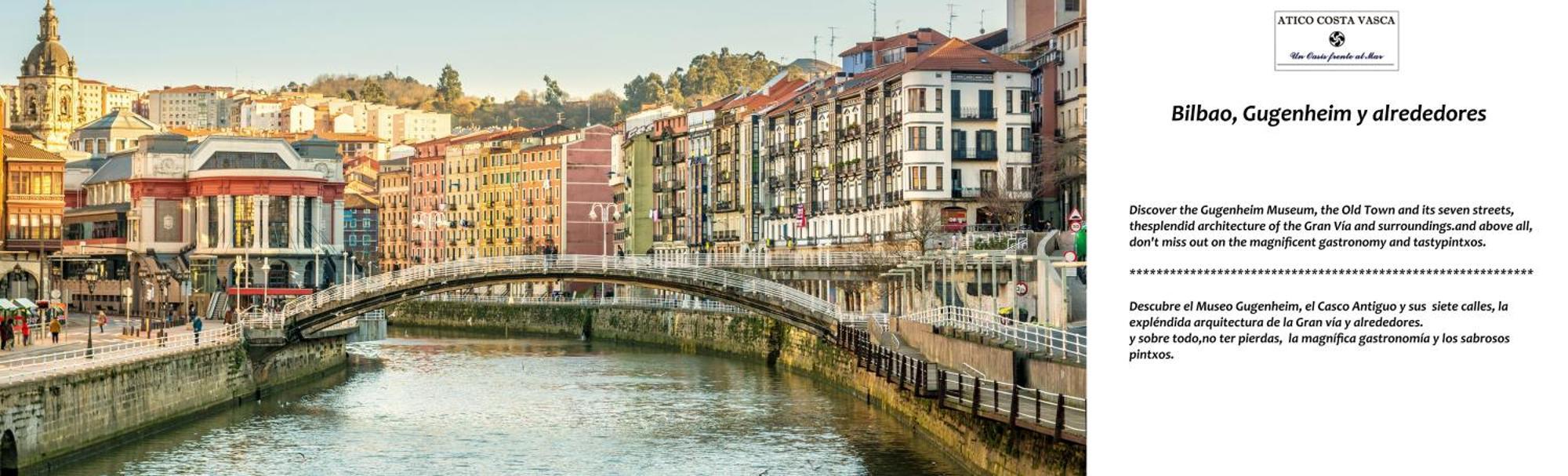 Atico Lujo Costa Vasca Bilbaoterraza Mar Jacuzi Apartment Santurtzi Bagian luar foto
