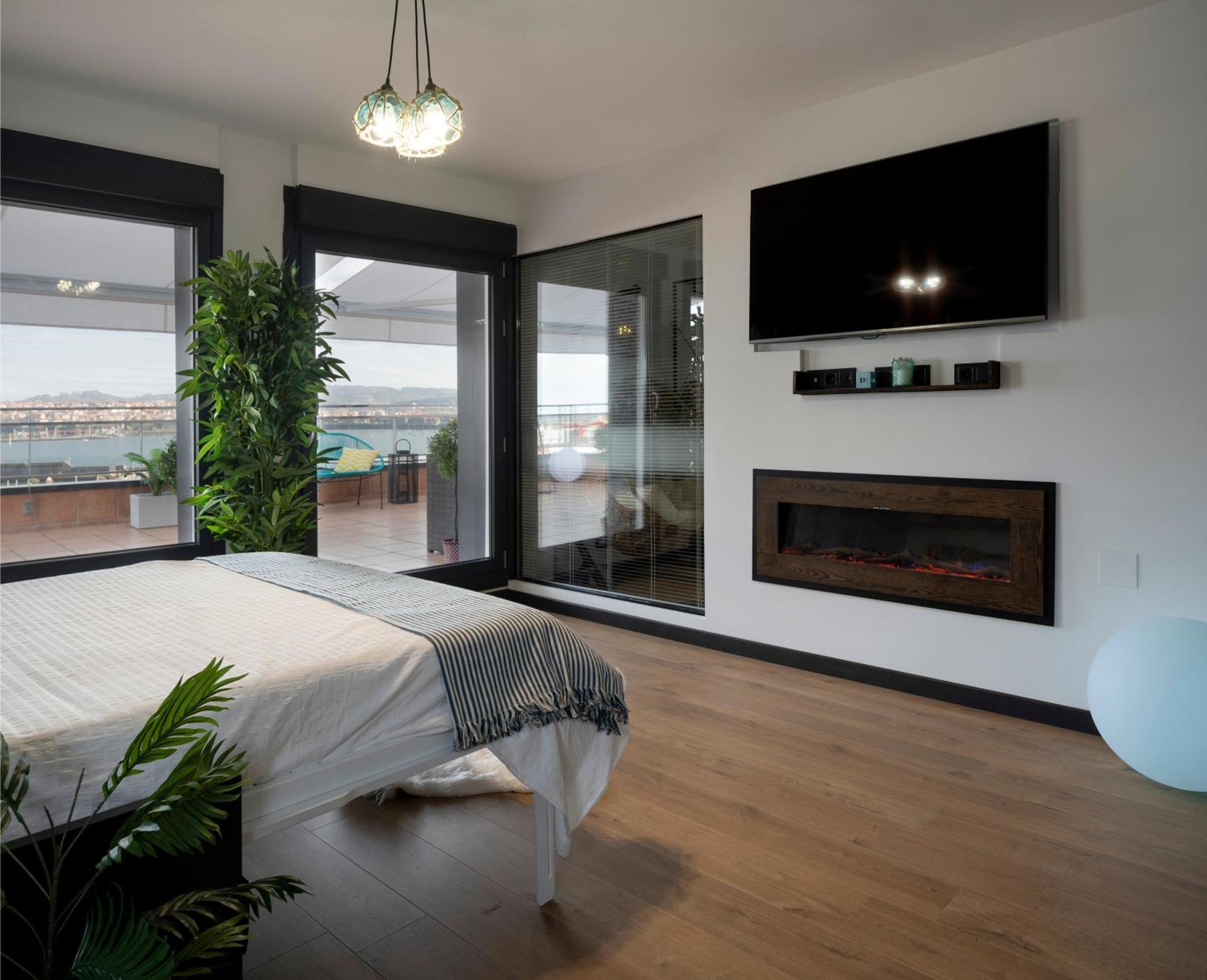 Atico Lujo Costa Vasca Bilbaoterraza Mar Jacuzi Apartment Santurtzi Bagian luar foto